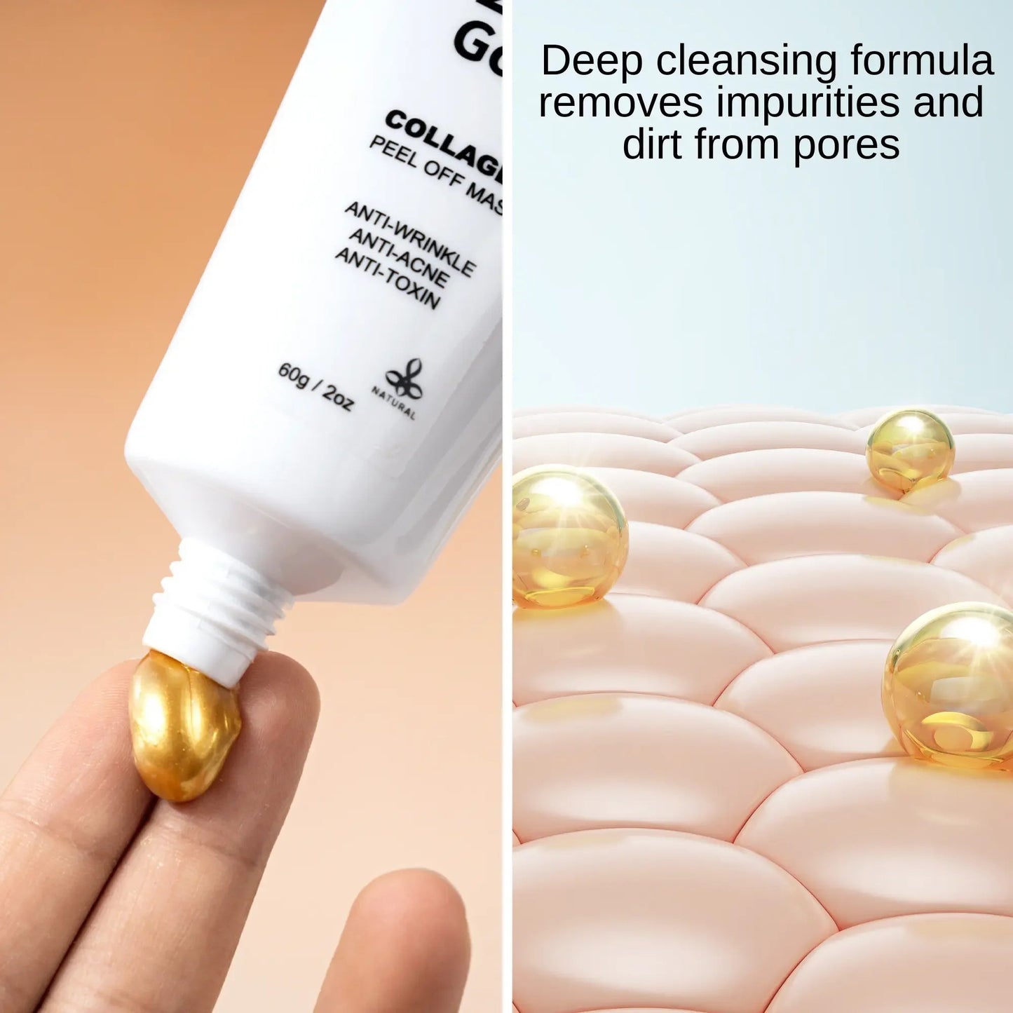 Ammuri Beauty 24K Gold Peel Off Mask for Radiant Skin-2