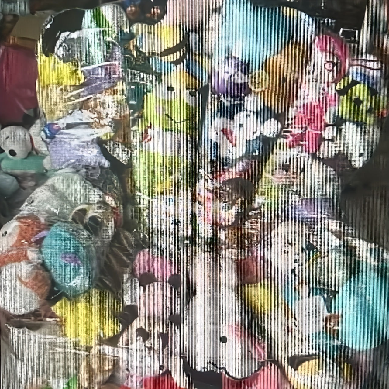 NNETM Transparent Sofa Toy Storage Seat Organizer-4