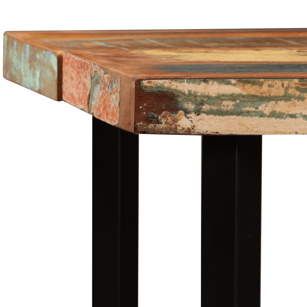 NNEVL Bar Table 150x70x107 cm Solid Reclaimed Wood-2