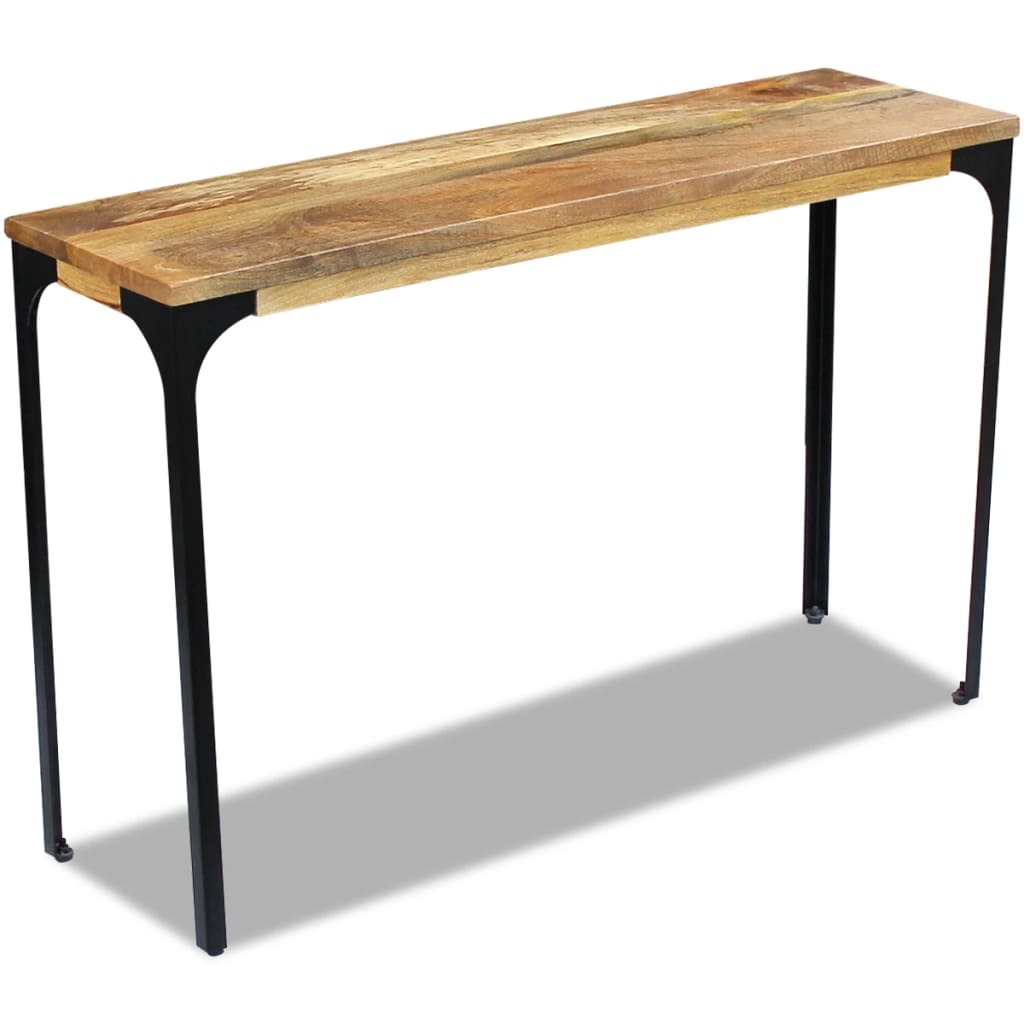 NNEVL Console Table Mango Wood 120x35x76 cm-0