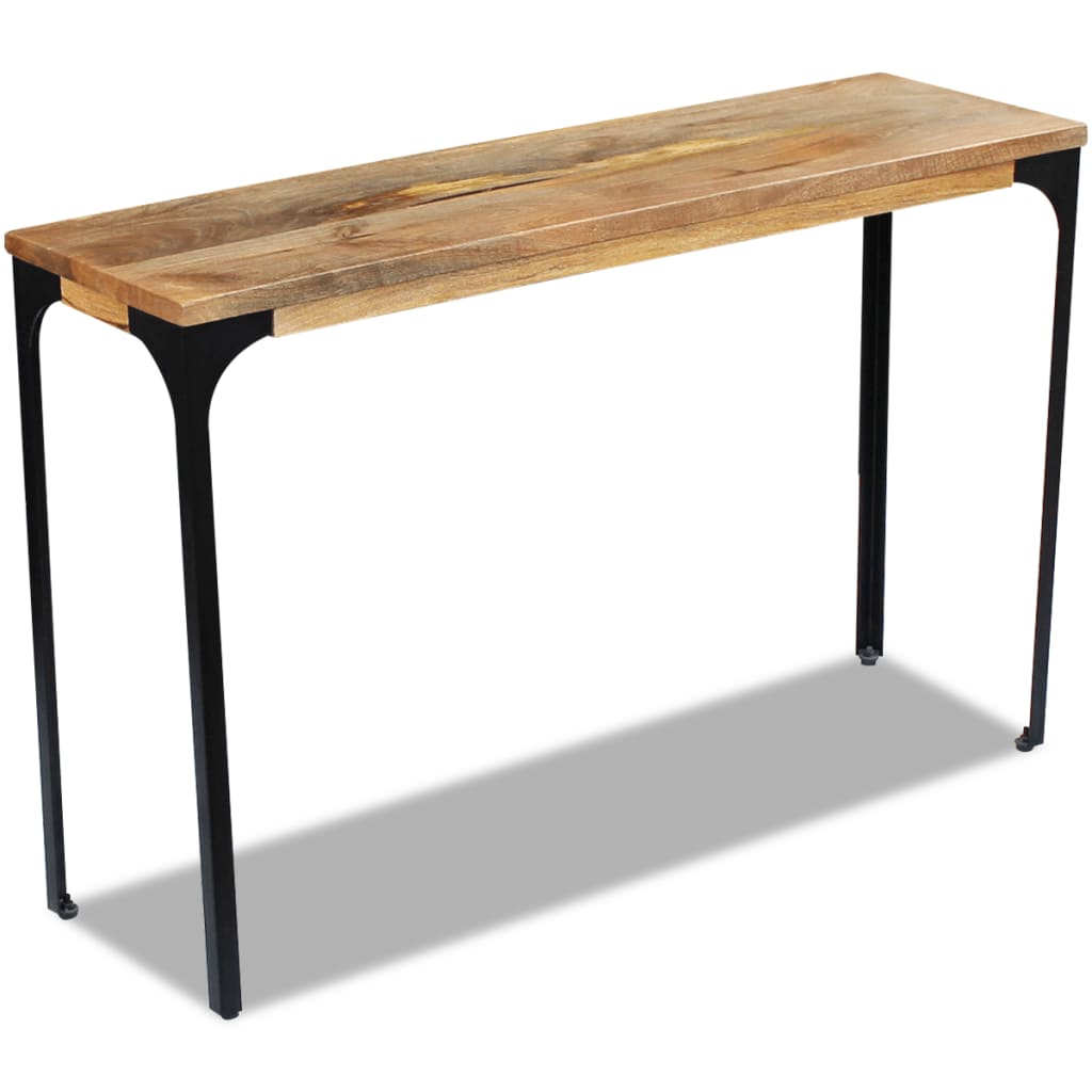 NNEVL Console Table Mango Wood 120x35x76 cm-4