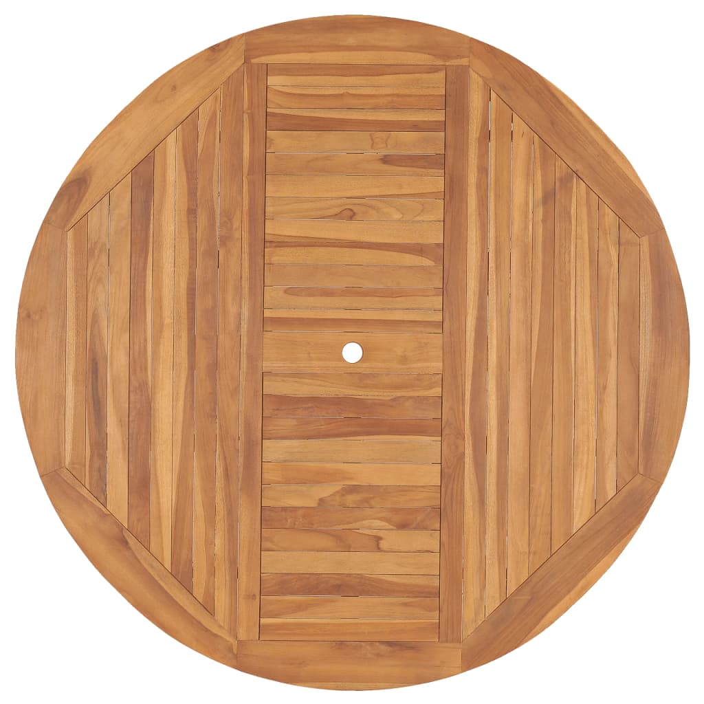 NNEVL Garden Table Anthracite 126x76x72 cm Plastic-2