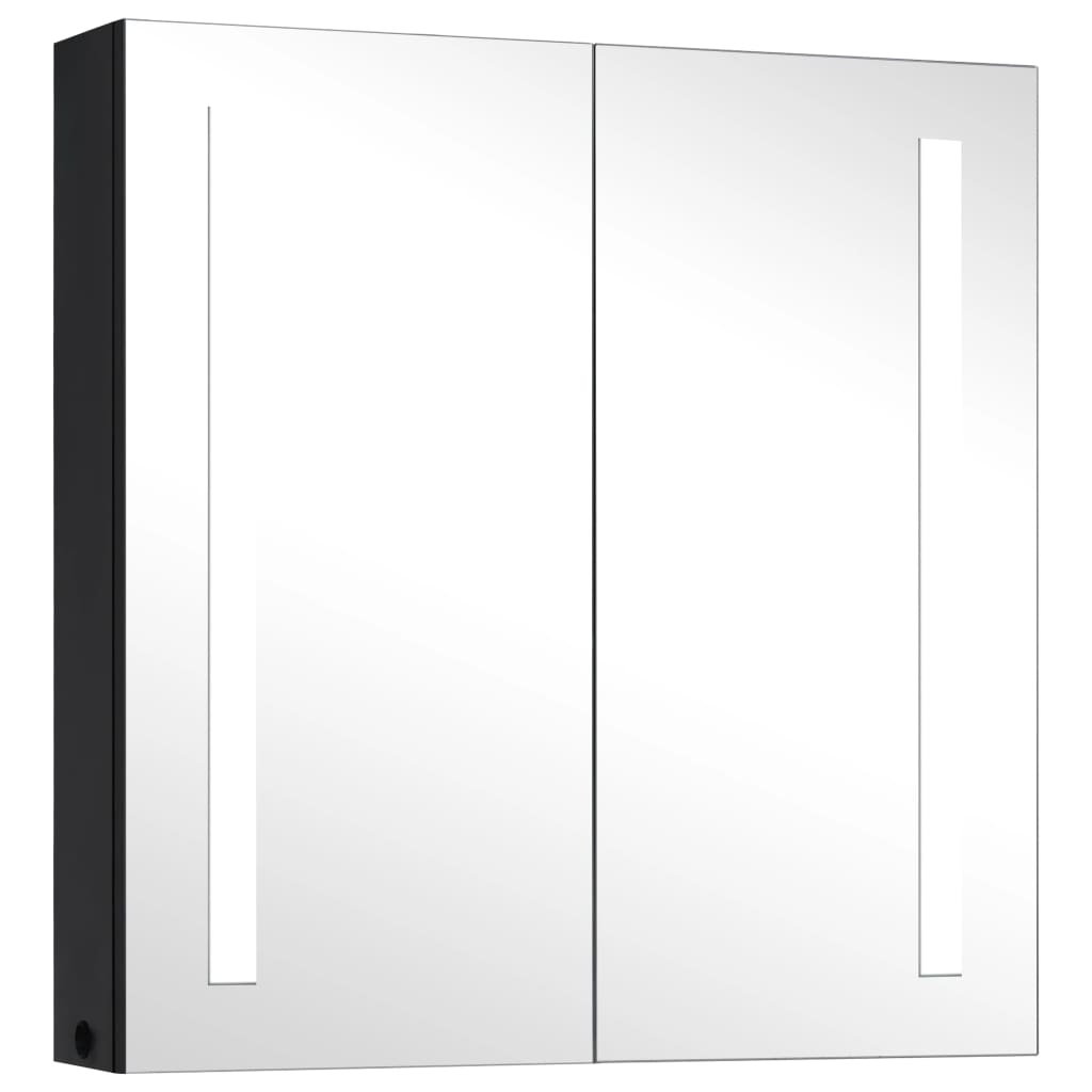 NNEVL LED Bathroom Mirror Cabinet 62x14x60 cm-1