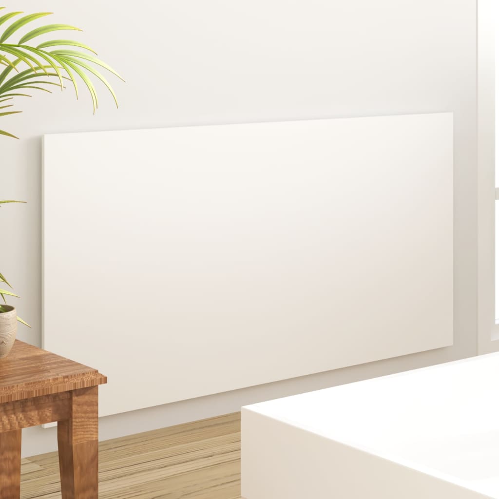 NNEVL Bed Headboard White 160x1.5x80 cm Engineered Wood-3