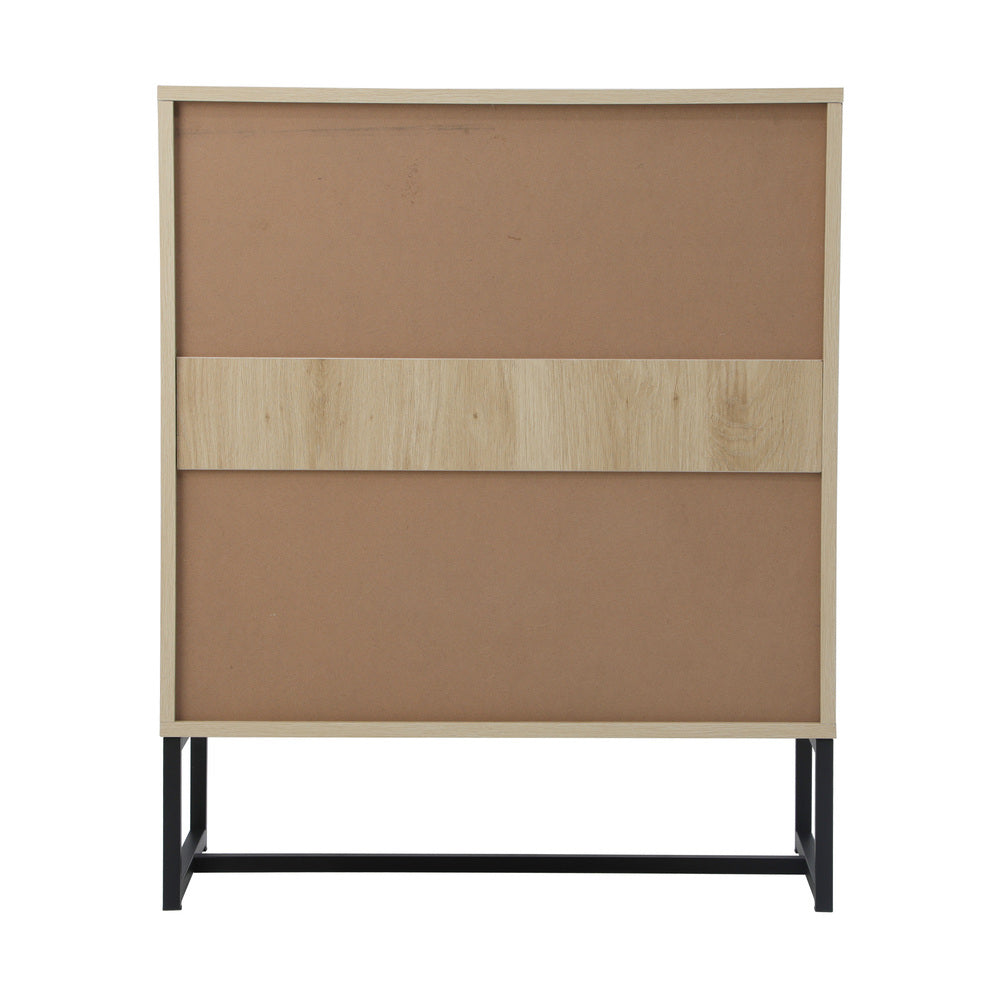 NNEED 4 Chest of Drawers Dresser Table Lowboy Natural-2