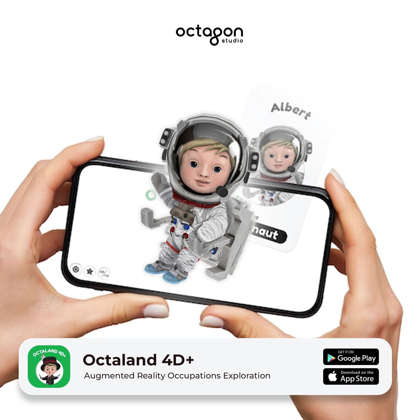 Octaland 4D+ Augmented Reality Cards-2