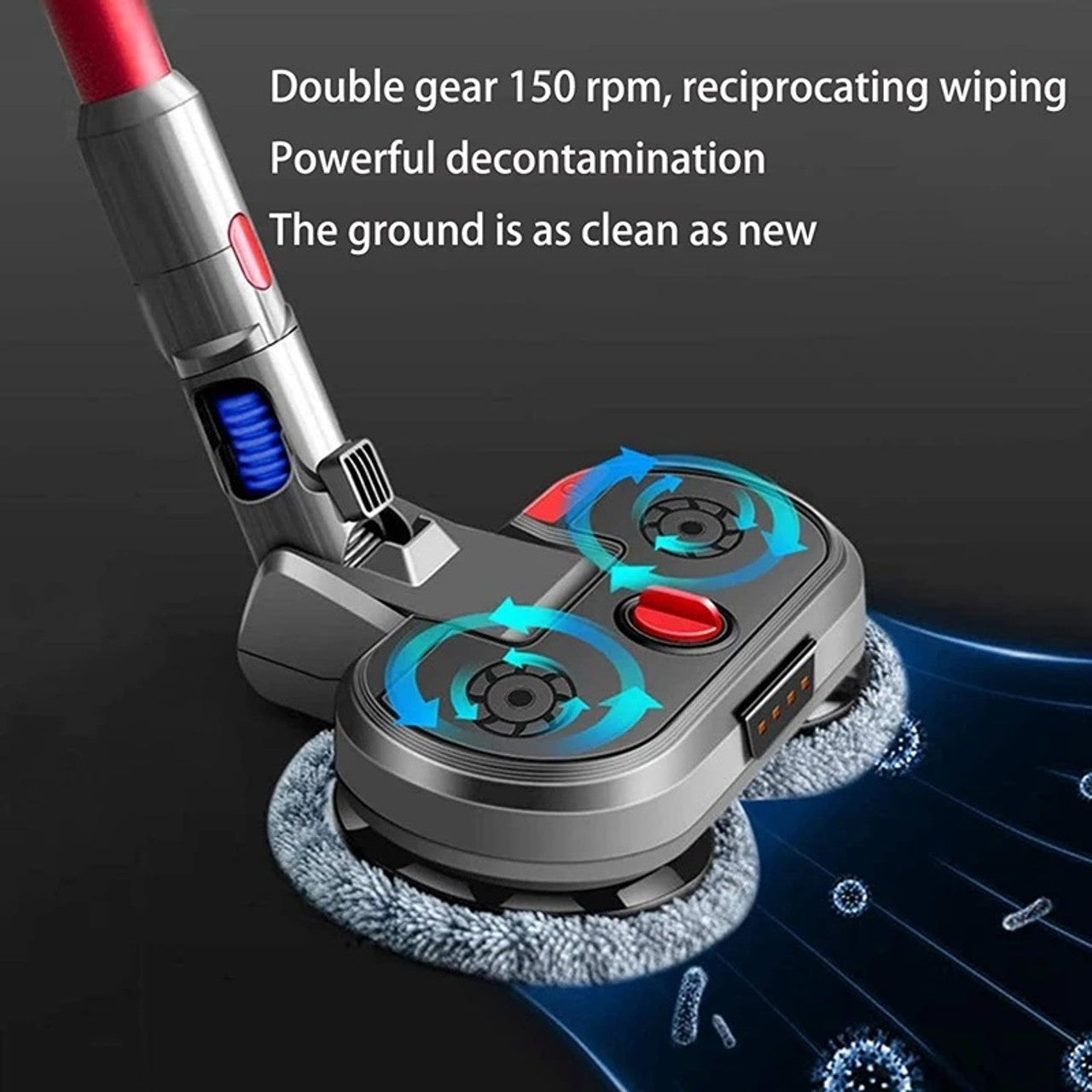 NNEDSZ Superior Mop & Vacuum Tool for Dyson V7, V8, V10, V11 & V15 Vacuum Cleaners-3