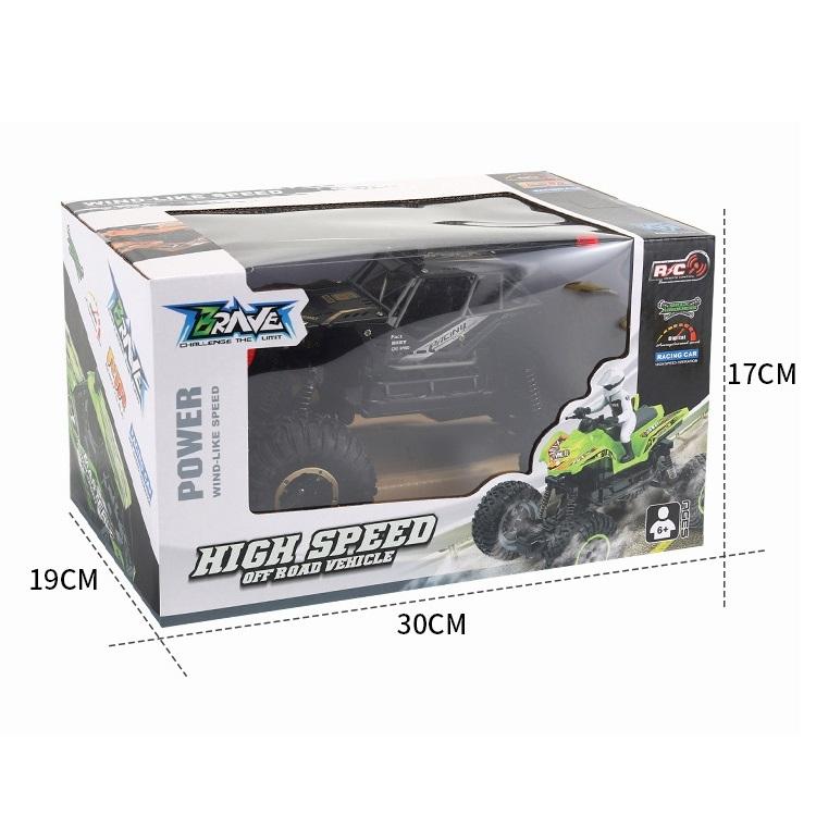 NNEDSZ Large Alloy Off-Road Rc Car For Kids - Black-4