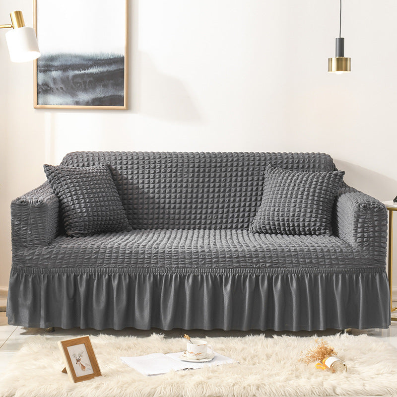 NNEDSZ Elastic sofa cover-gray (305-360cm)-0