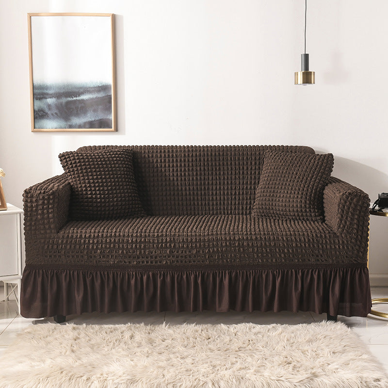 NNEDSZ Elastic sofa cover coffee color (145-185cm)-0