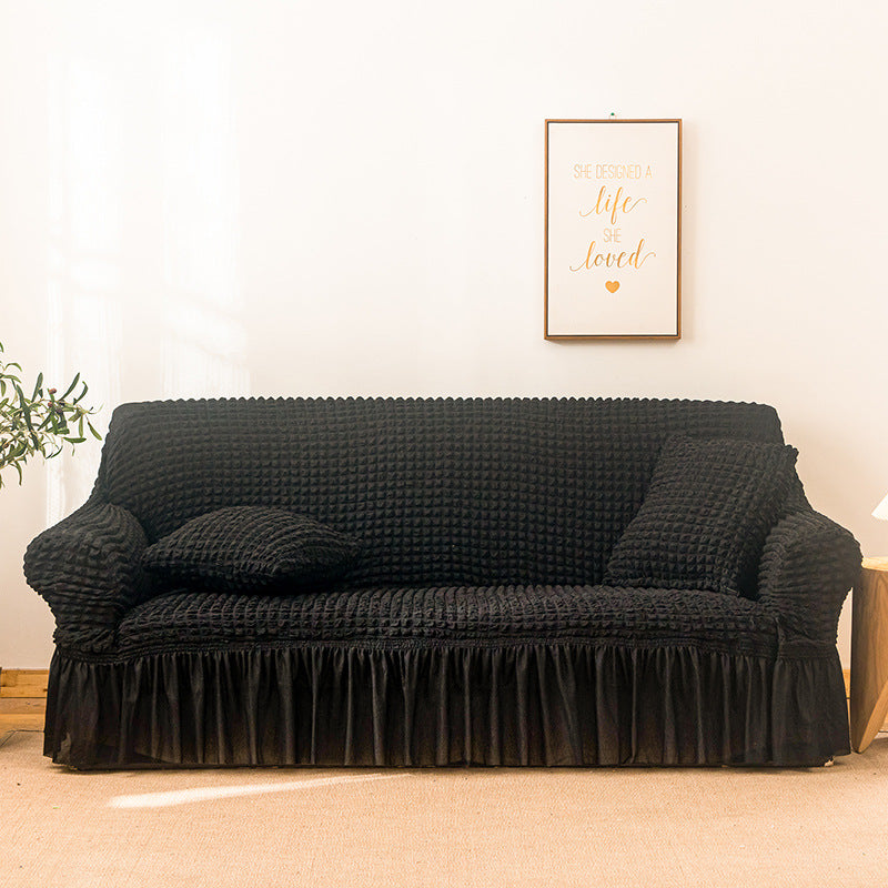 NNEDSZ Elastic sofa cover black (145-185cm)-0