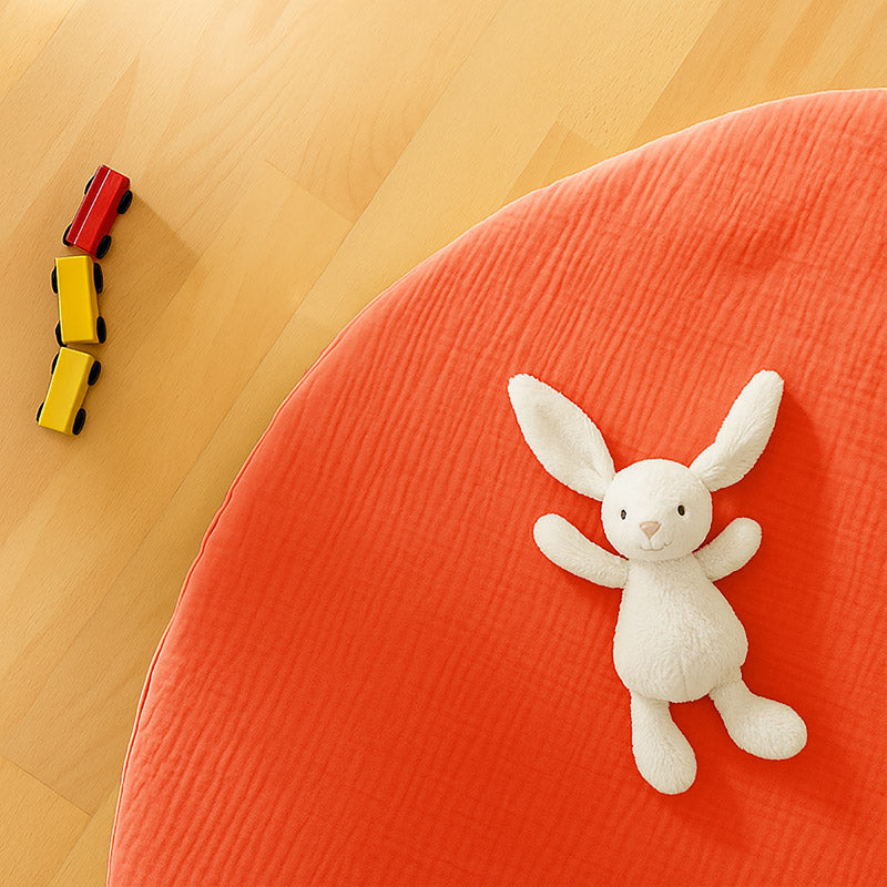 tapis eveil coton fraise jouets jouer