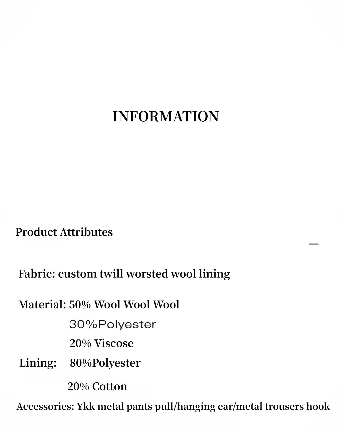 "City Stroll" casual and relaxed wool-blend double-pleated straight draped wide-leg casual trousers for autumn-3