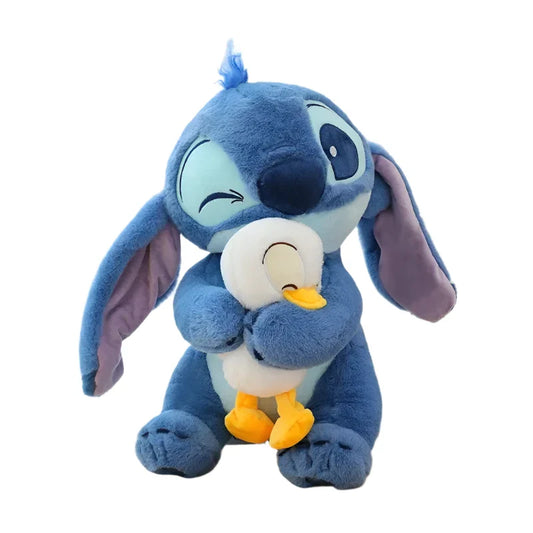 NNEOBA Cute Duck Stitch Plush Doll Christmas Toy-0