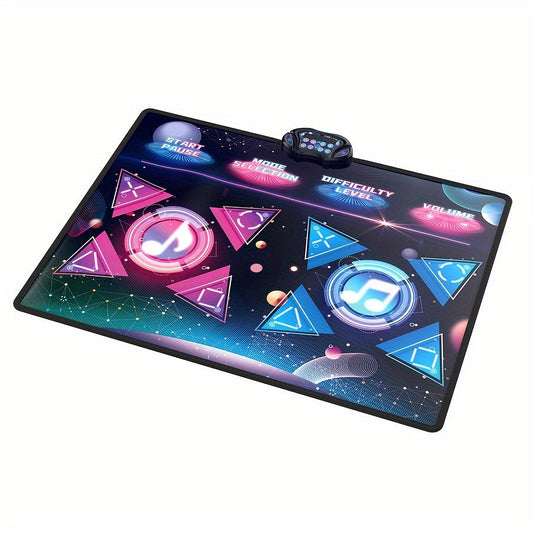 Double Dance Mat Music Light Exercise Toy-0