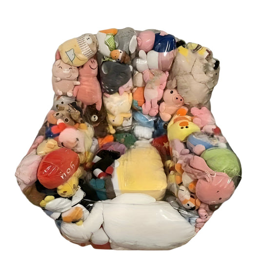 NNETM Transparent Sofa Toy Storage Seat Organizer-0