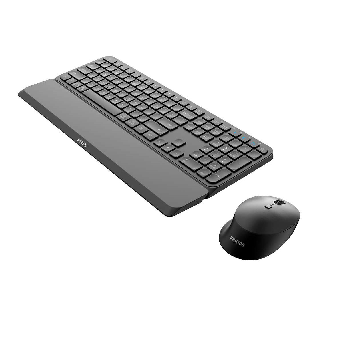 Keyboard and Mouse Philips SPT6607B/16 Black-0