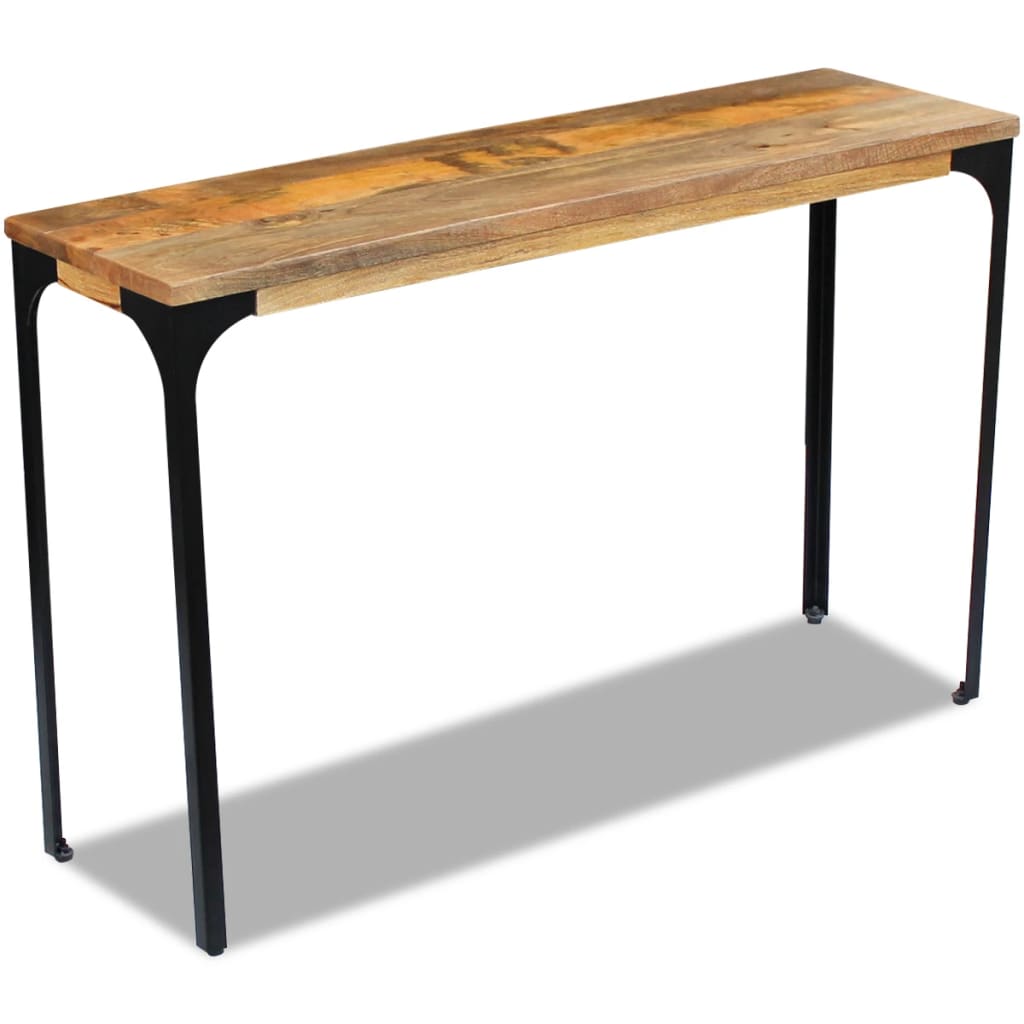 NNEVL Console Table Mango Wood 120x35x76 cm-3