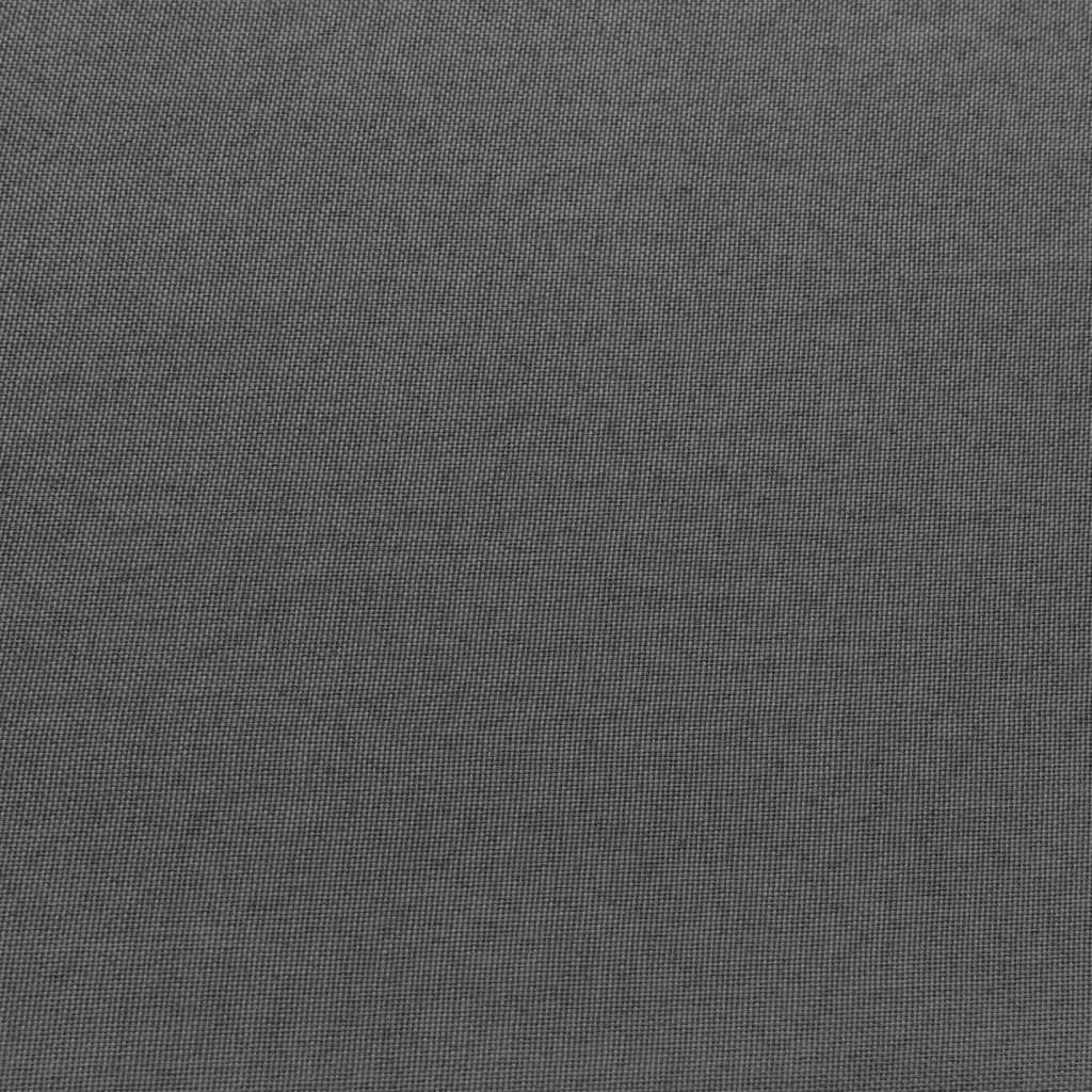 NNEVL Sectional Middle Sofa with Cushion Fabric Dark Grey-1