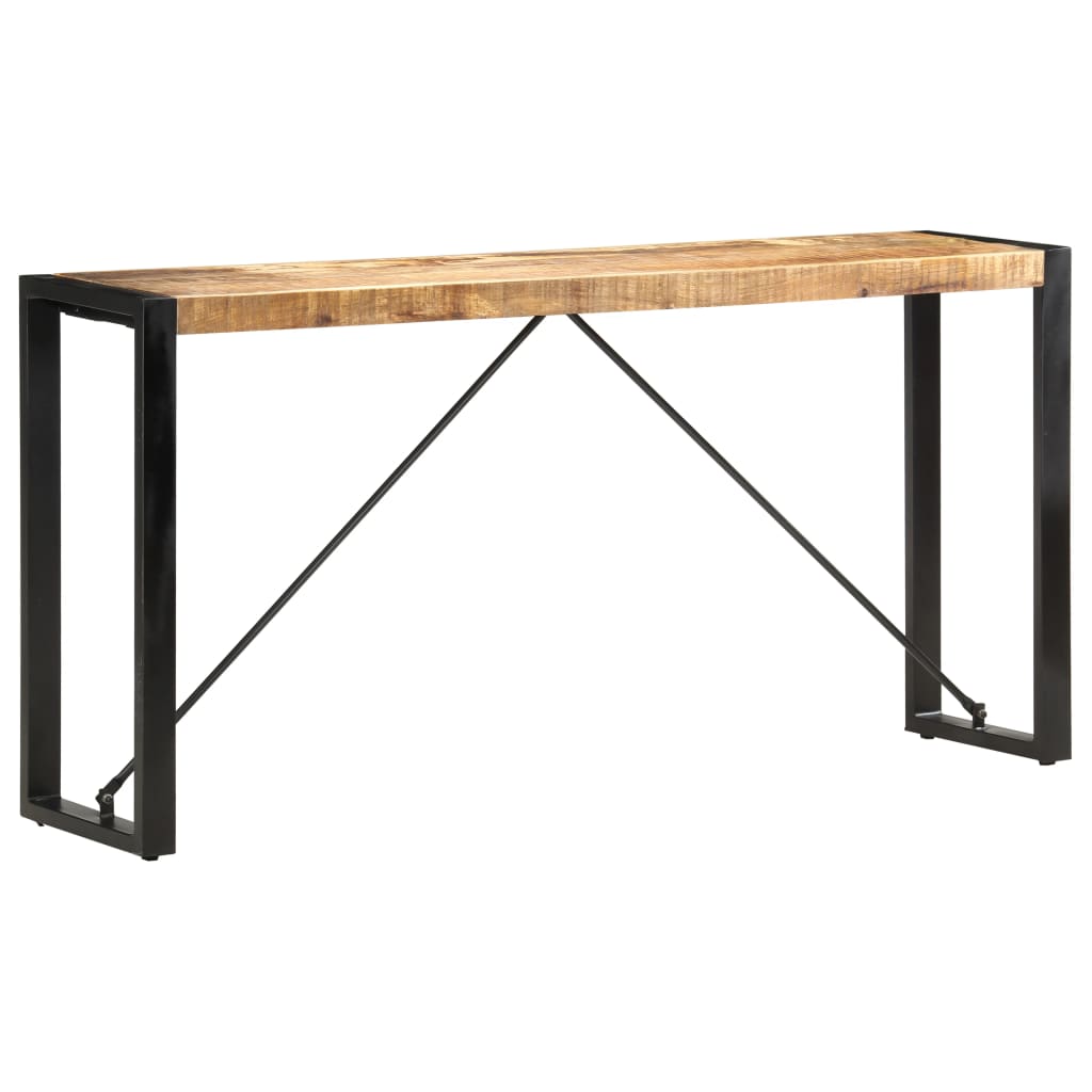 NNEVL Console Table 150x35x76 cm Solid Mango Wood-0