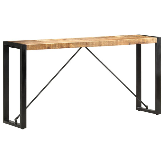 NNEVL Console Table 150x35x76 cm Solid Mango Wood-0