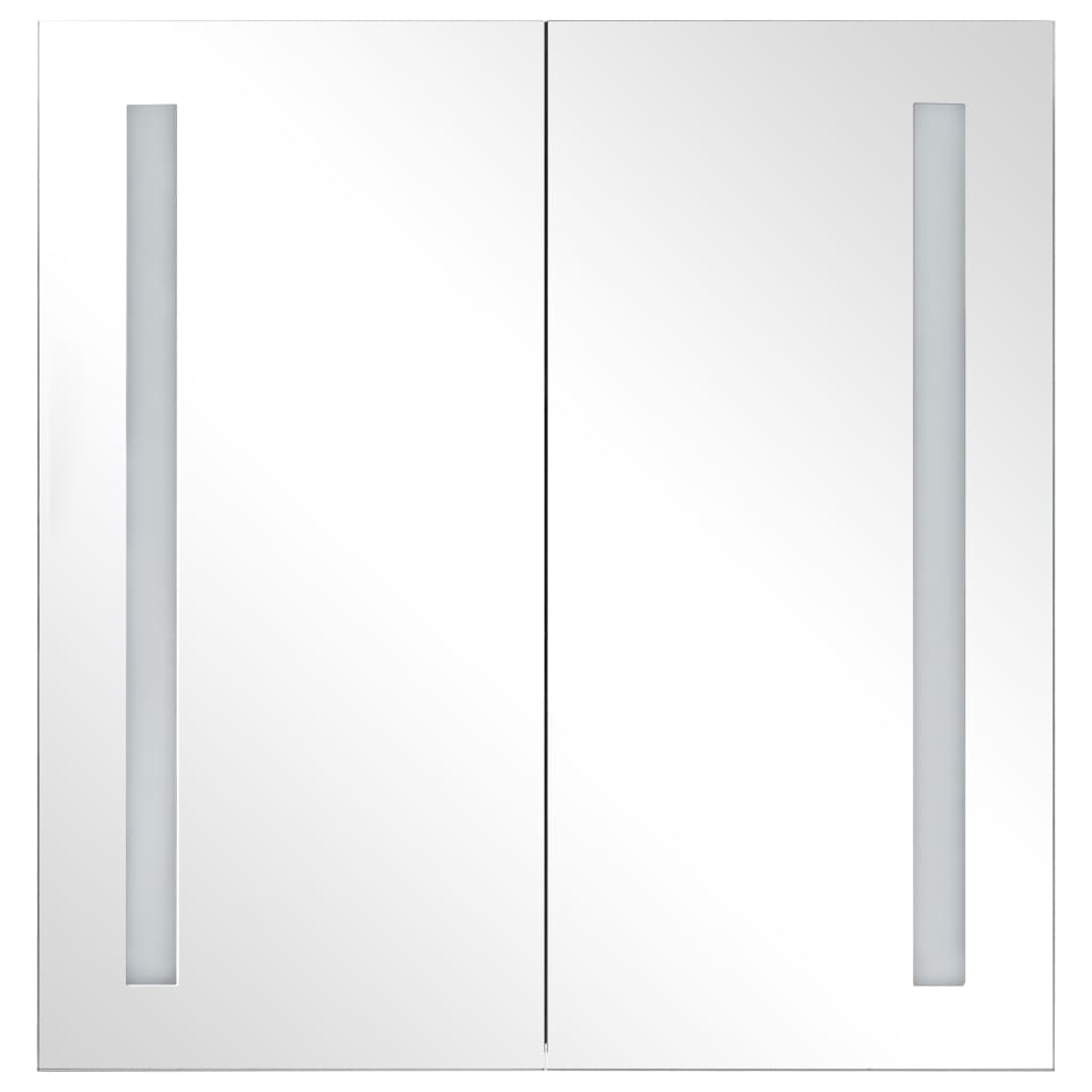 NNEVL LED Bathroom Mirror Cabinet 62x14x60 cm-3