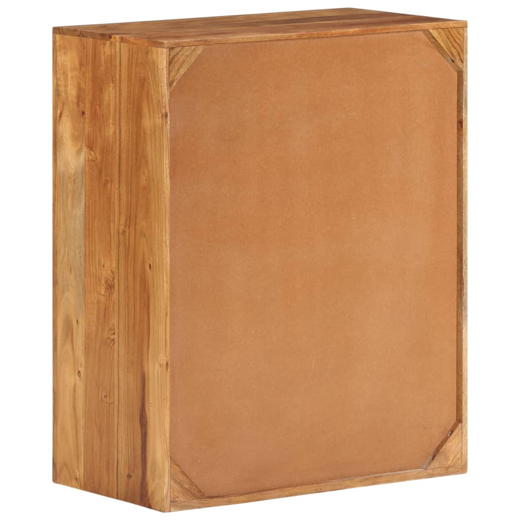 NNEVL Drawer Cabinet 60x33x75 cm Solid Wood Acacia-3