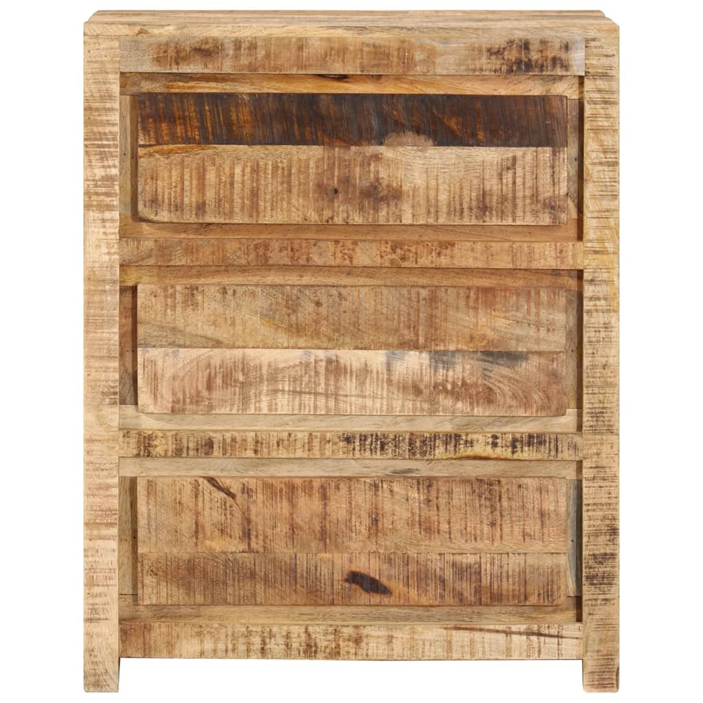 NNEVL Drawer Cabinet 60x33x75 cm Solid Wood Mango-1