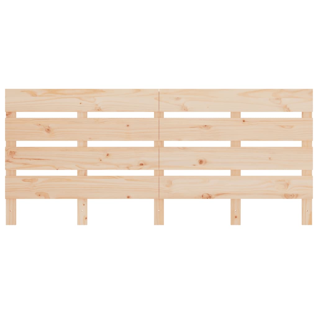 NNEVL Headboard 180x3x80 cm Solid Wood Pine-3