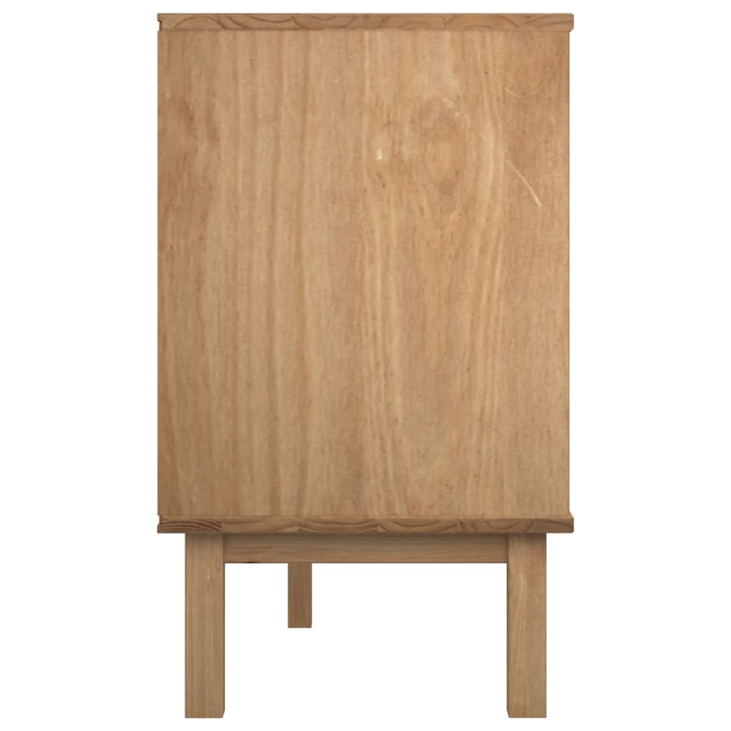 NNEVL Drawer Cabinet OTTA 111x43x73.5 cm Solid Wood Pine-4