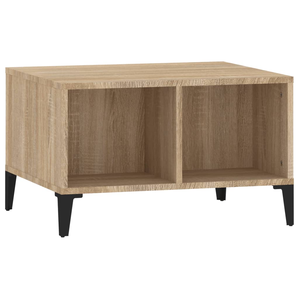 NNEVL Coffee Table Sonoma Oak 60x50x36.5 cm Engineered Wood-1