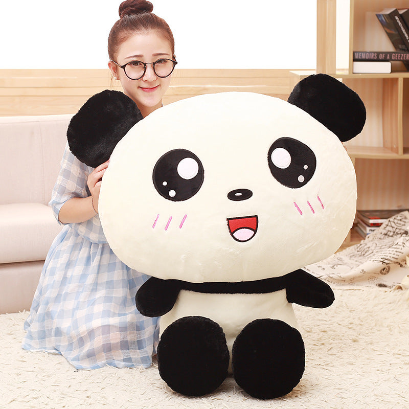 Big Head Panda Plush Toys-2