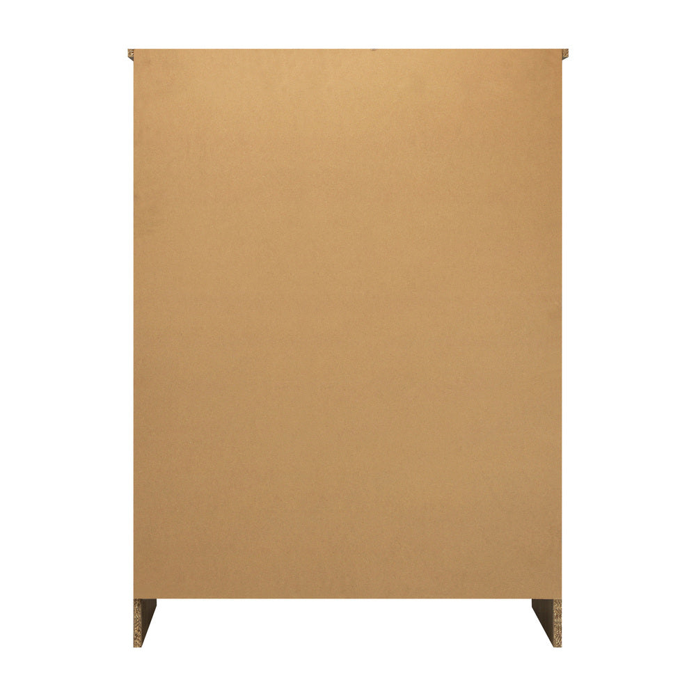 NNEED Tallboy Chest of Drawer with 6 Drawers Natural Wood-3