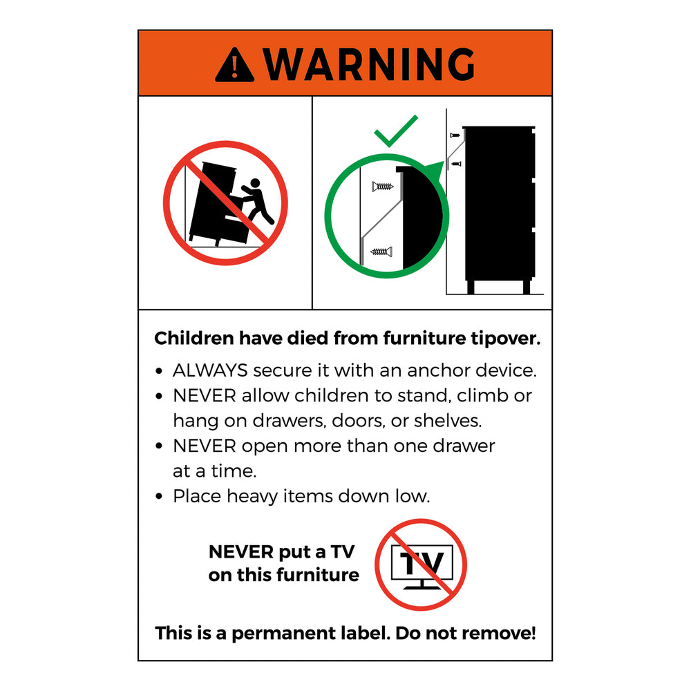 NNEED 3 Chest of Drawers Lowboy Dresser Table Natural-3