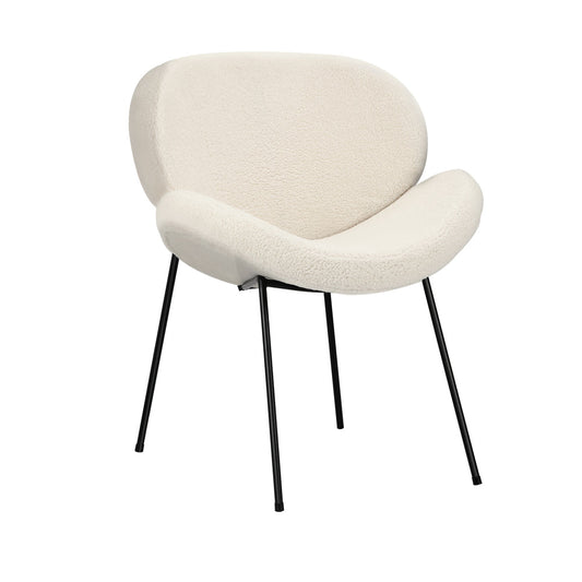 NNEED Dining Chair Sherpa Beige-0