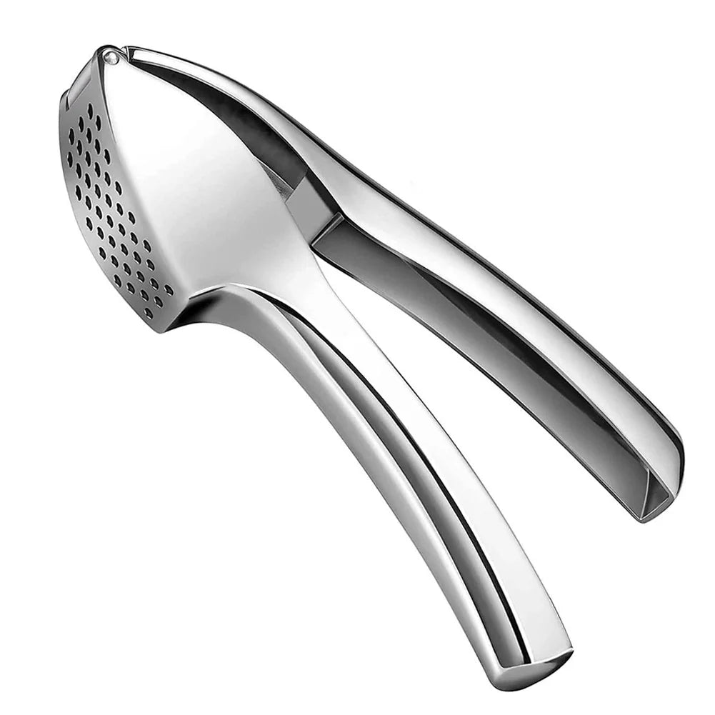 NNEOBA Stainless Steel Garlic Press – Effortless Garlic Mincer & Crusher-0