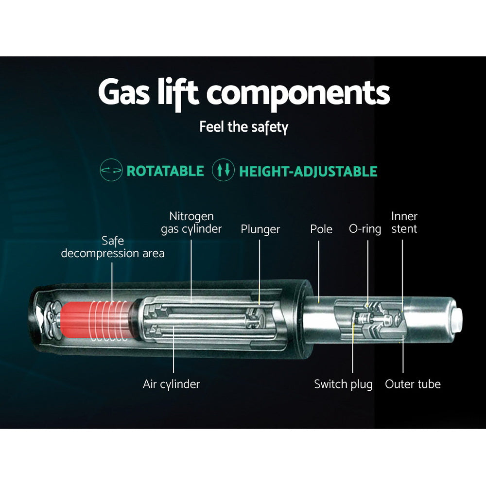 NNEDSZ Office Chair Gaming Chair Computer Mesh Chairs Executive Mid Back Black-2