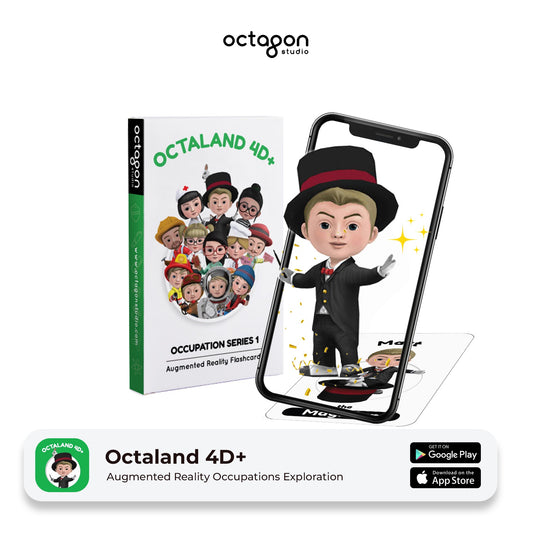 Octaland 4D+ Augmented Reality Cards-0