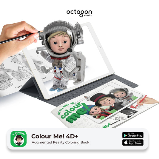 Octaland ColourMe!  Augmented Reality Coloring Book-0