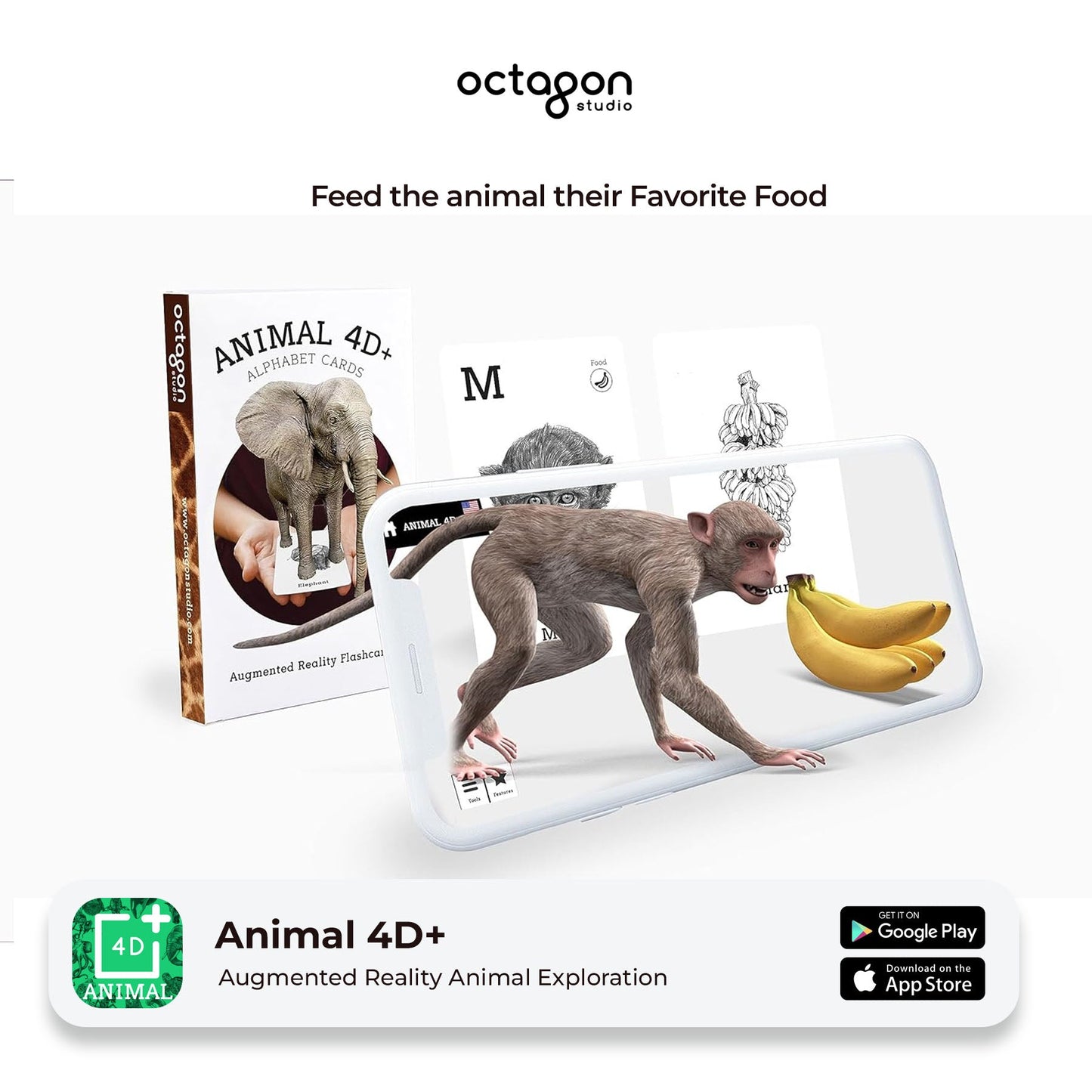 Animal 4D+ Augmented Reality Cards-3