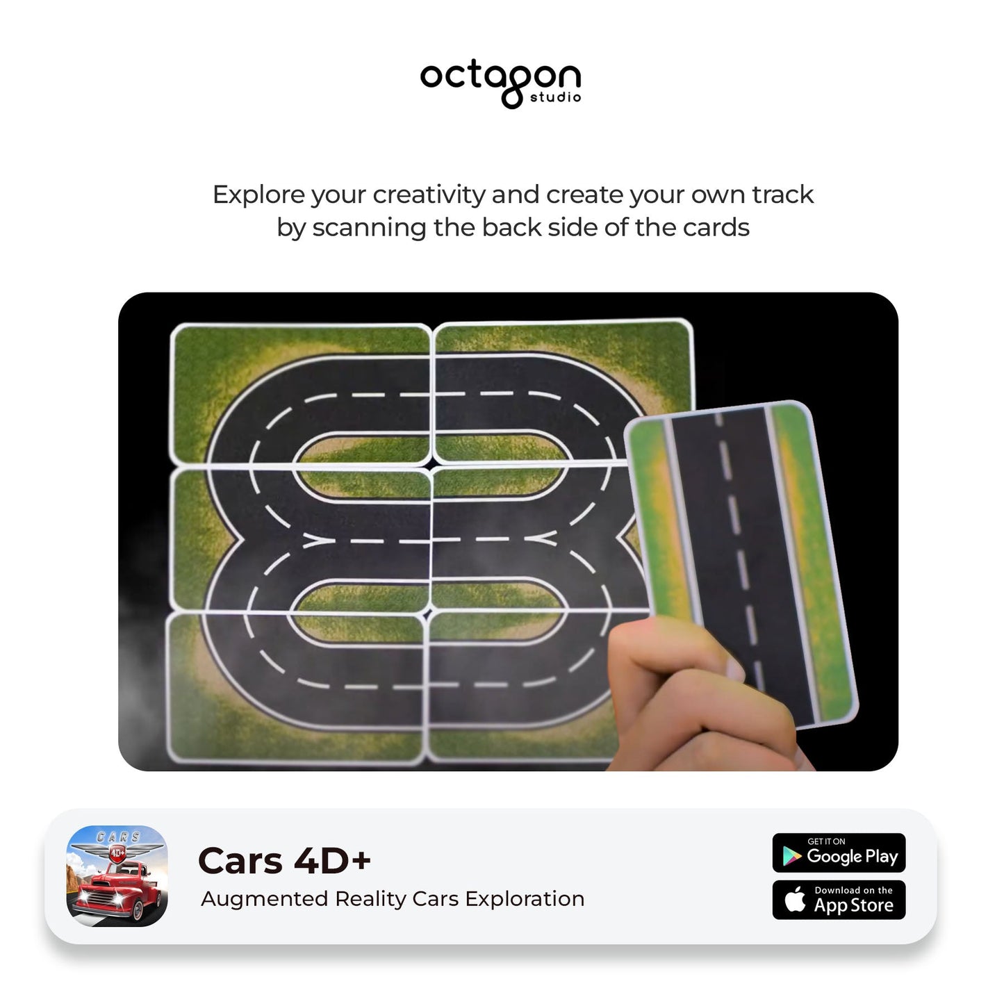 Cars 4D+ Augmented Reality Cards-3