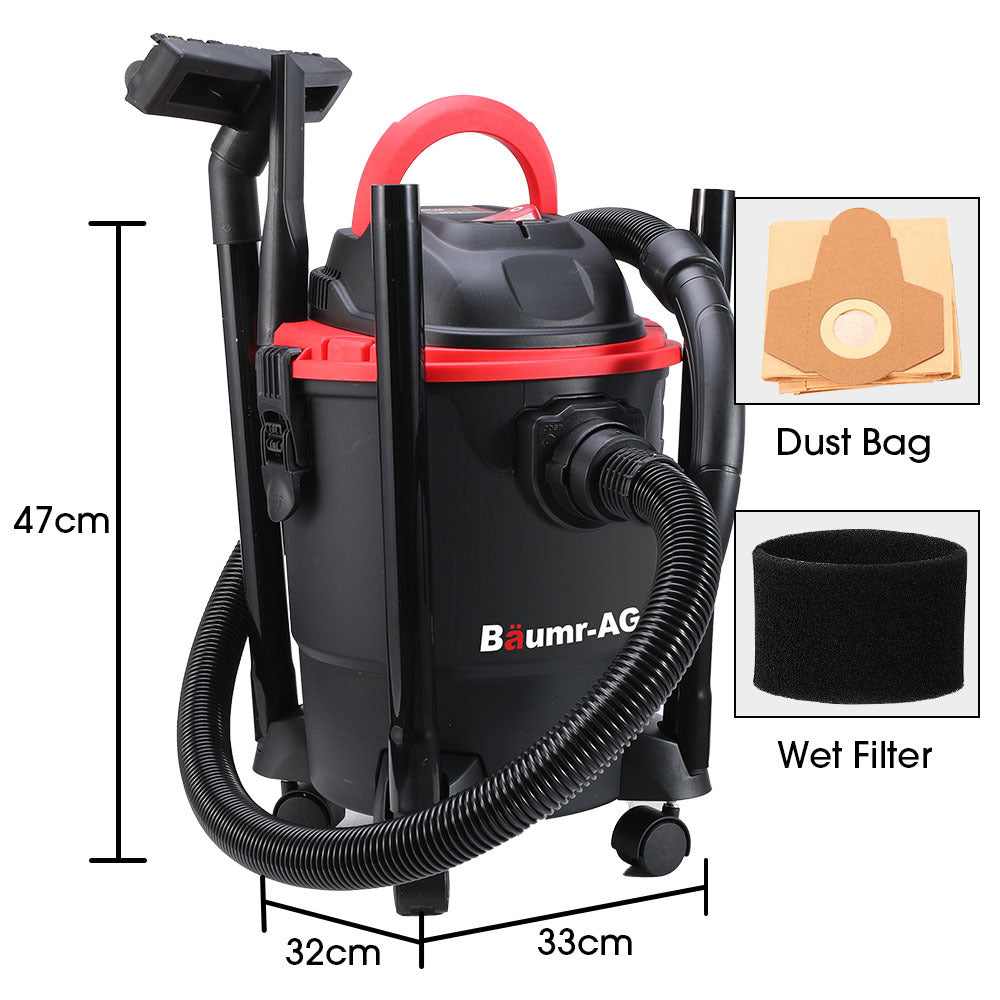 NNEMB 20L 1200W Wet and Dry Vacuum Cleaner-with Blower-for Car-Workshop-Carpet-4