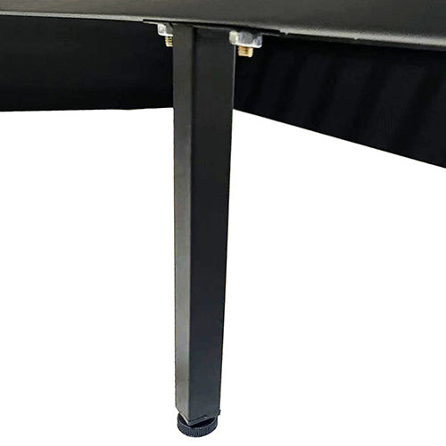 NNEDSZ Camelia Double Size Bed Frame Pink Velvet Upholstery High Headboard Quality Slats Metal Structure-4