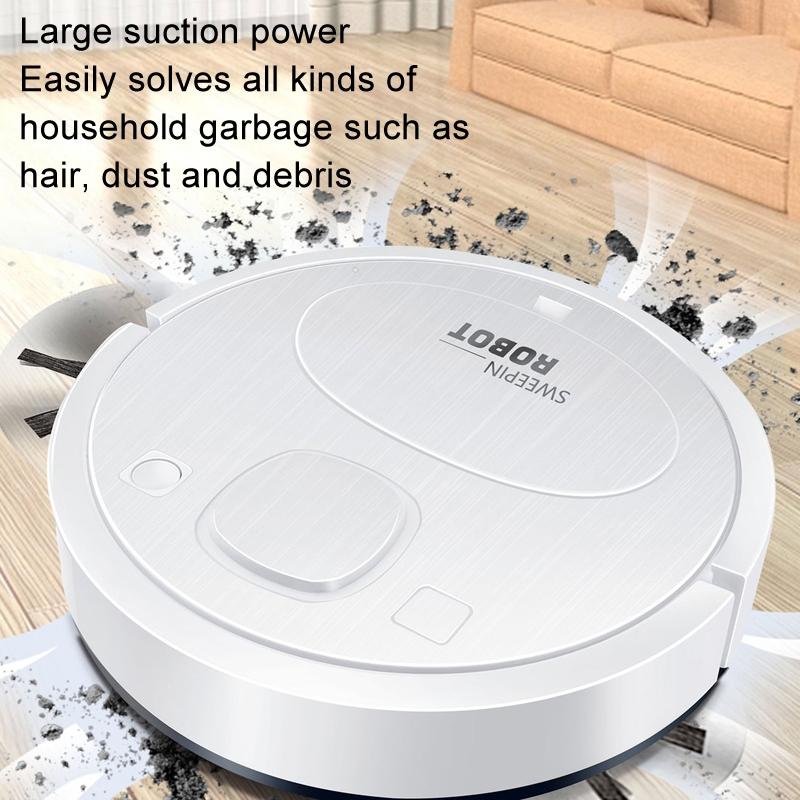NNEDSZ Smart Usb Charging Robot Vacuum Cleaner - Automatic Cleaning-3