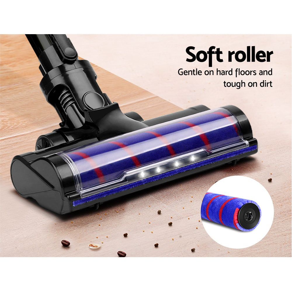 NNEDSZ 150W Handstick Vacuum Cleaner - Red and Black-4