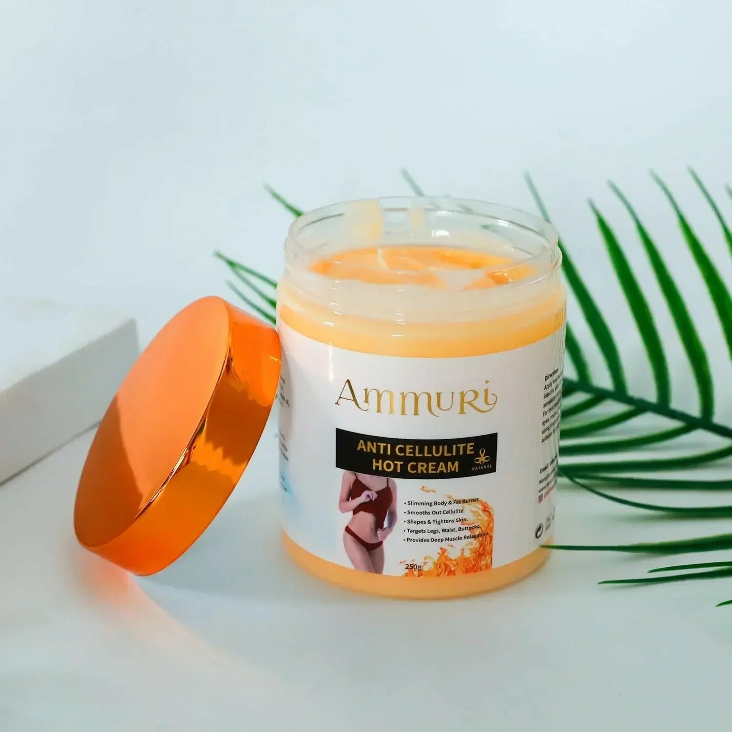 Ammuri Toning & Firming Body Cream – Targets Appearance of Cellulite & Stretch Marks (250g)-0