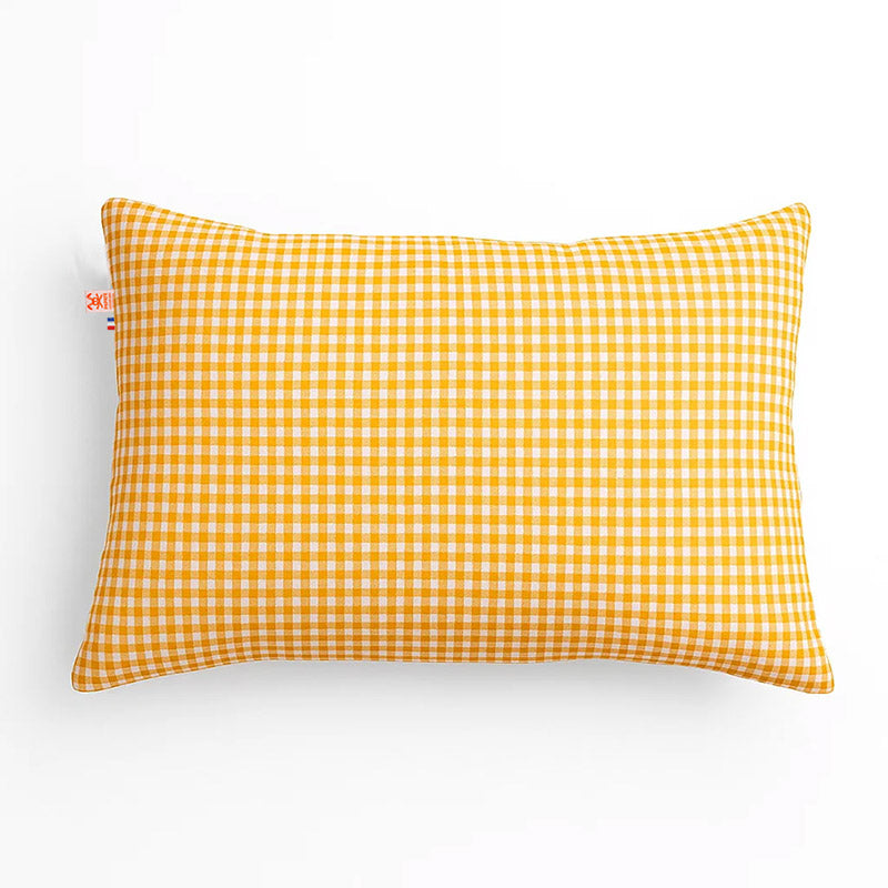 coussin vichy en coton bio papate