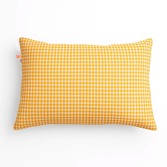 coussin vichy en coton bio papate