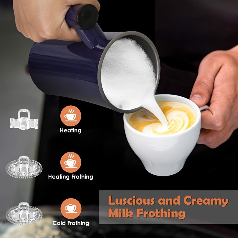 Automatic Stainless Steel Milk Frother-2