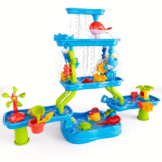 NNETM 4-Tier Kids Water and Sand Activity Table-0